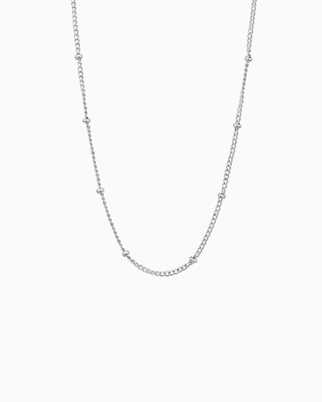 Essentials Intermittent Bead Necklace | Zoe Olivia Jewellery Australia