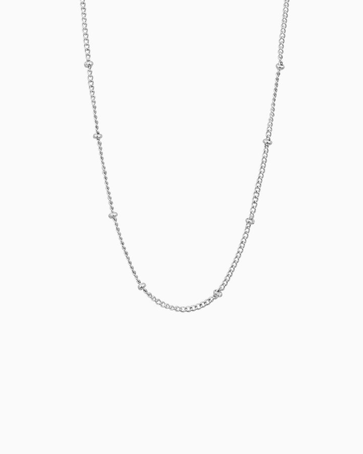 Essentials Intermittent Bead Necklace | Zoe Olivia Jewellery Australia