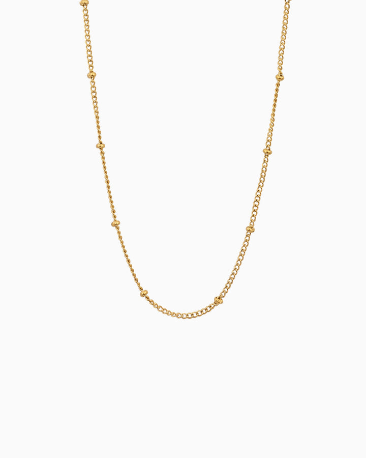 Essentials Intermittent Bead Necklace | Zoe Olivia Jewellery Australia