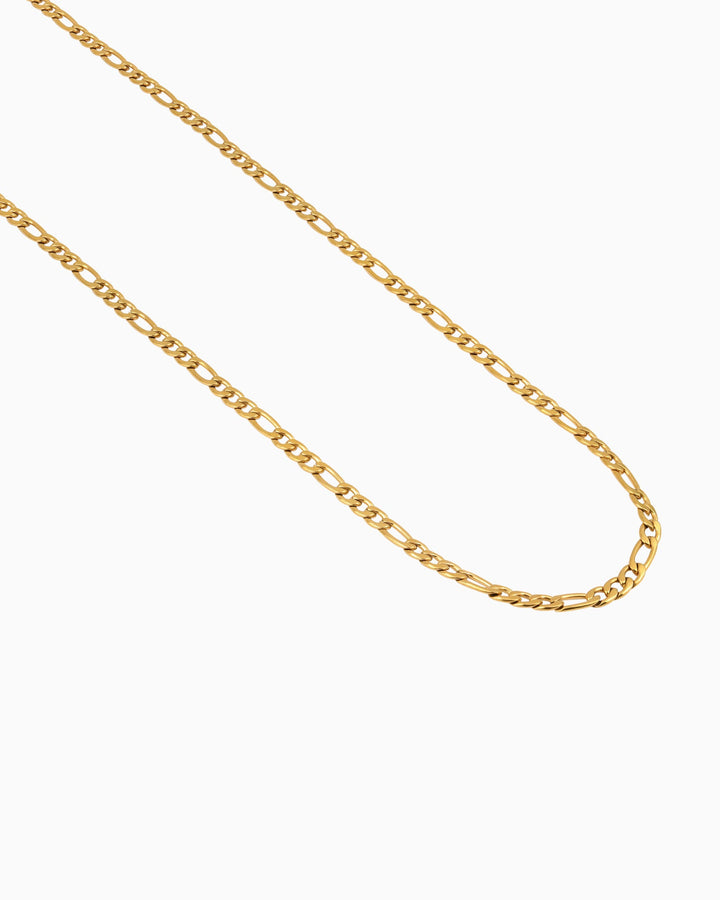 Essentials Mini Figaro Link Chain | Zoe Olivia Jewellery Australia