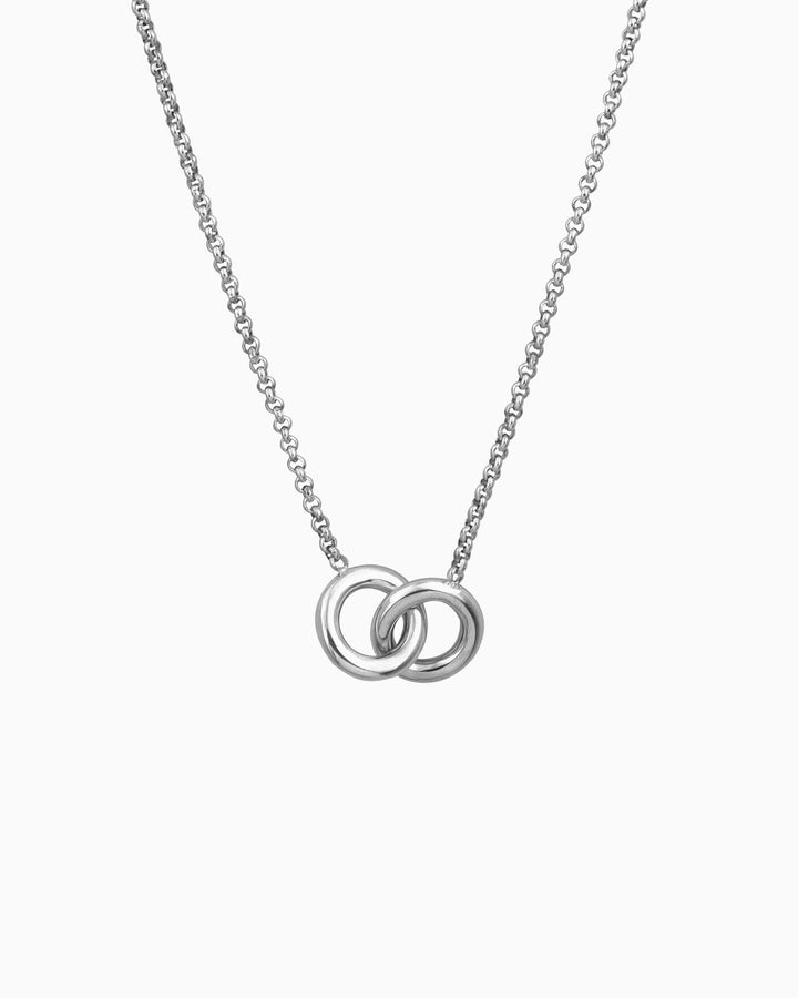 Essentials Interlocking Circles Necklace | Zoe Olivia Jewellery Australia