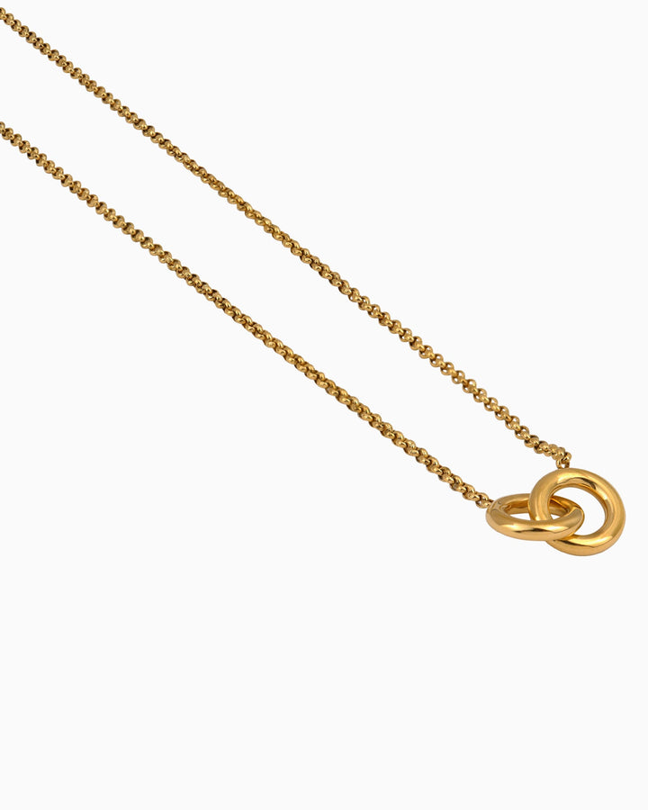Essentials Interlocking Circles Necklace | Zoe Olivia Jewellery Australia