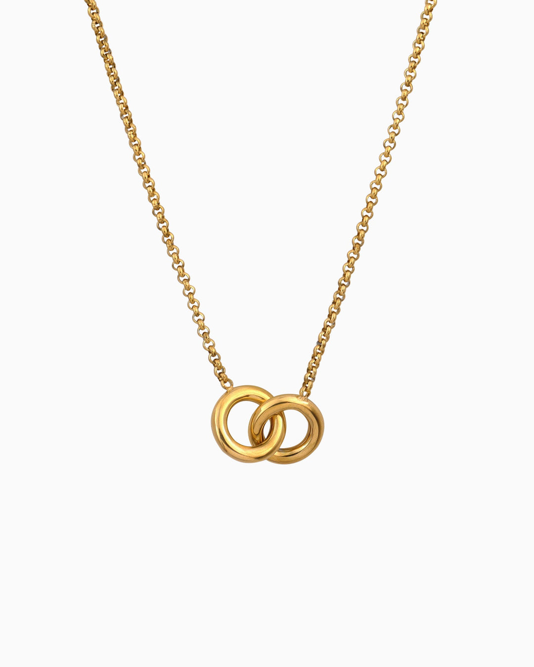 Essentials Interlocking Circles Necklace | Zoe Olivia Jewellery Australia