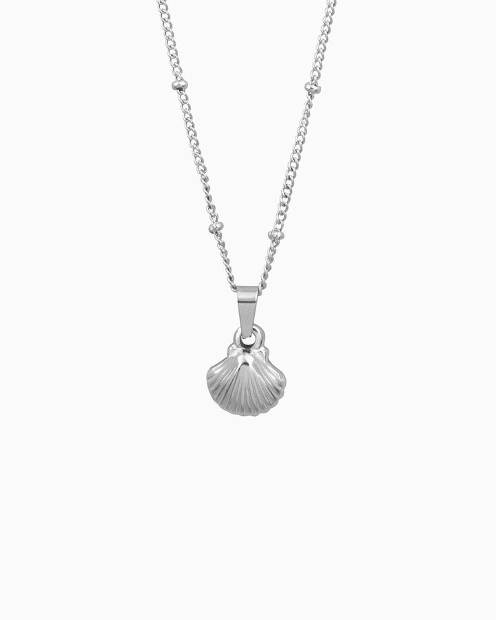 Drift Intermittent Bead and Shell Necklace | Zoe Olivia Jewellery Australia