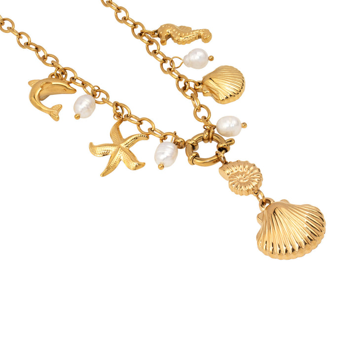 Solara Ocean Inspired Statement Necklace