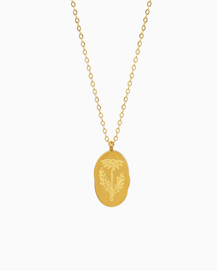 Bloom Waterproof Birth Flower Necklace
