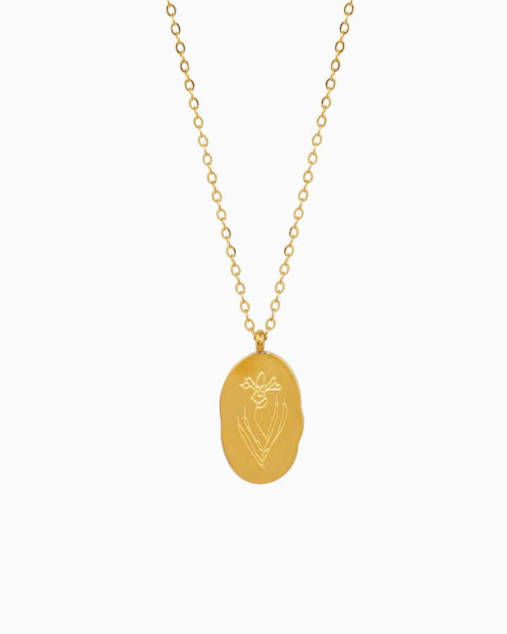 Bloom Waterproof Birth Flower Necklace