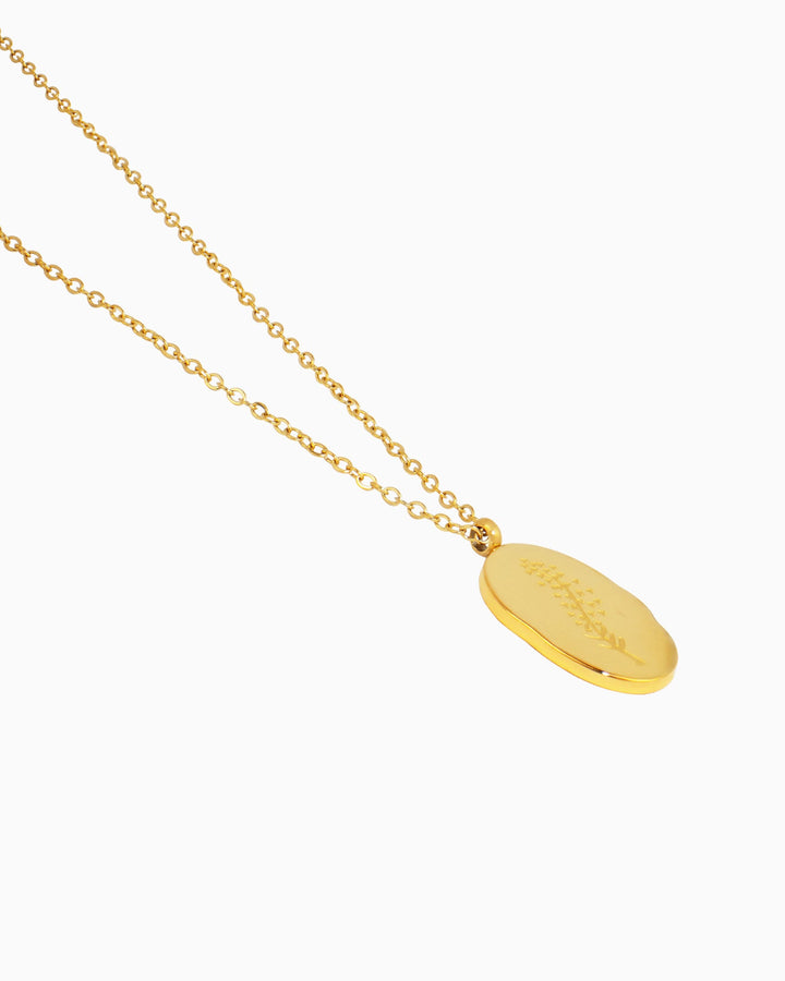Bloom Waterproof Birth Flower Necklace