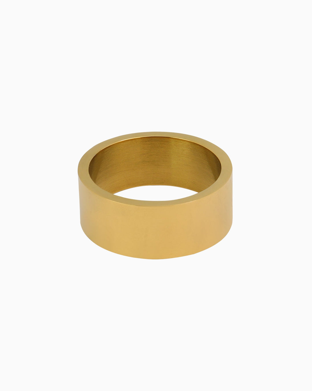 Essentials Classic Thick Polished Band | Zoe Olivia Jewellery Australia