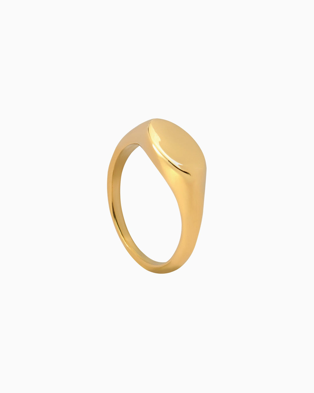 Essentials Petite Mini Signet Ring | Zoe Olivia Jewellery Australia