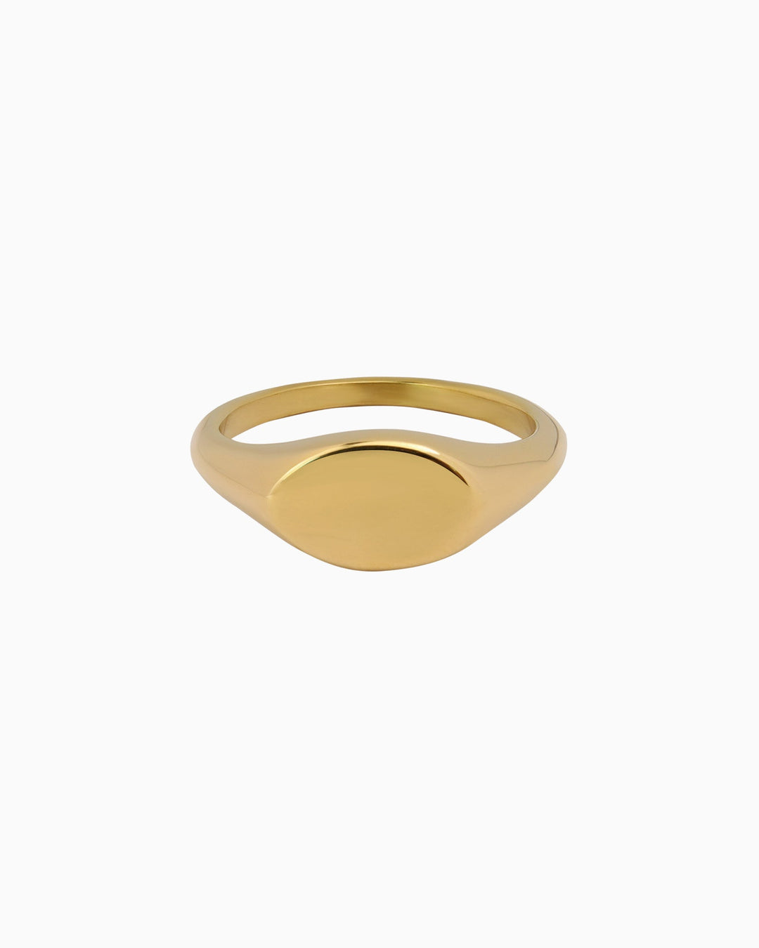 Essentials Petite Mini Signet Ring | Zoe Olivia Jewellery Australia