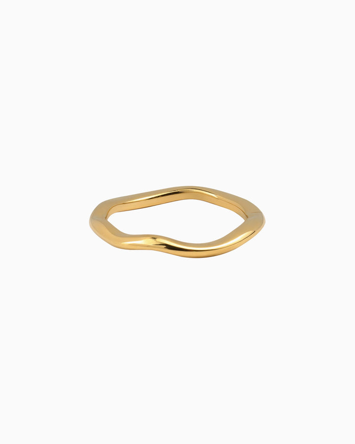 Essentials Plain Wavy Band | Zoe Olivia Jewellery Australia