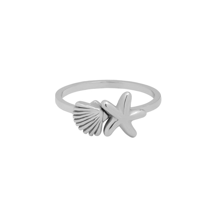 Drift Shell & Starfish Ring