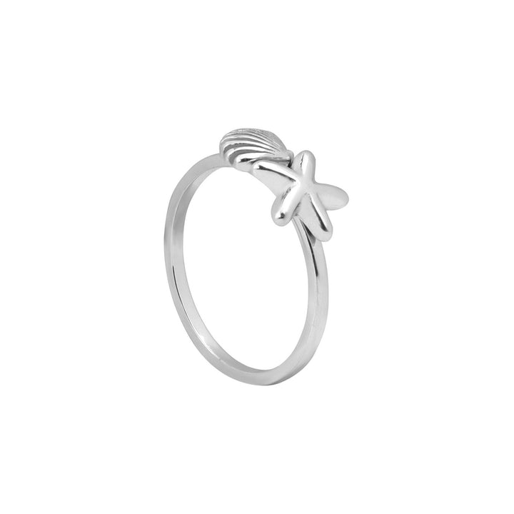 Drift Shell & Starfish Ring