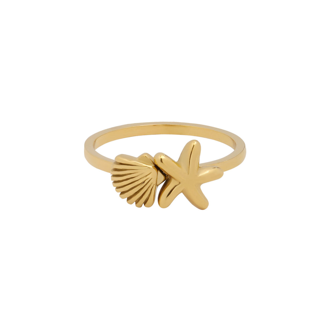 Drift Shell & Starfish Ring