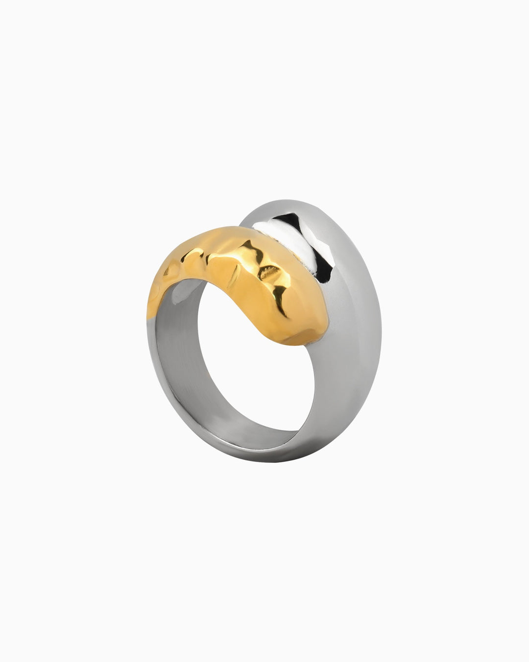 Dunes Hammered Wrap Ring | Zoe Olivia Jewellery Australia