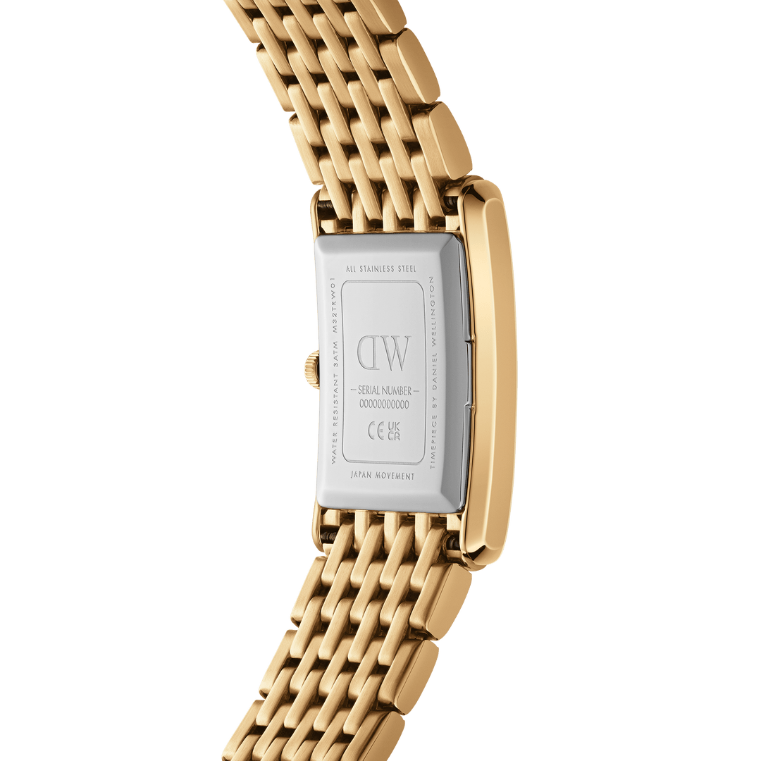 Daniel Wellington Bound 32x22 9-Link G White Watch