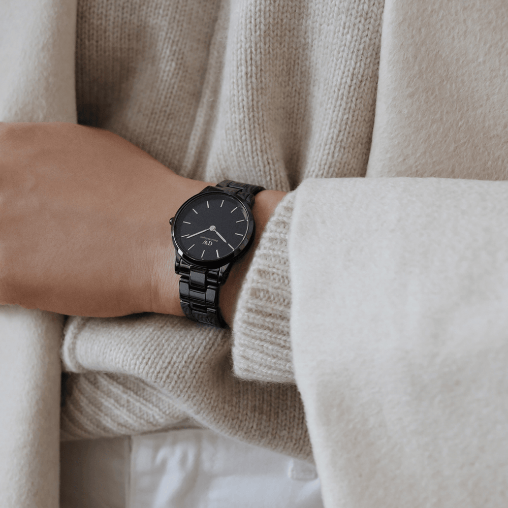 Daniel Wellington Iconic Link Ceramic 28 Black Watch