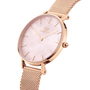 Daniel Wellington Petite 28 Melrose Rose Gold Mother of Pearl Watch