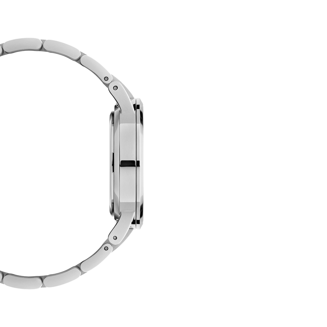 Daniel Wellington Iconic Link 40 Silver & White Watch