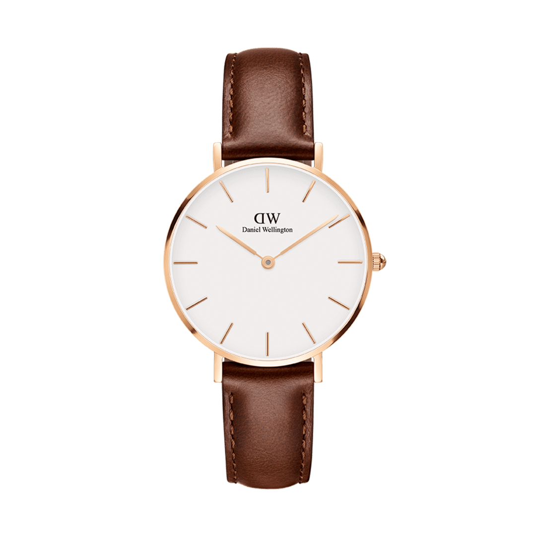 Daniel Wellington Petite 32 St Mawes Rose Gold & White Watch