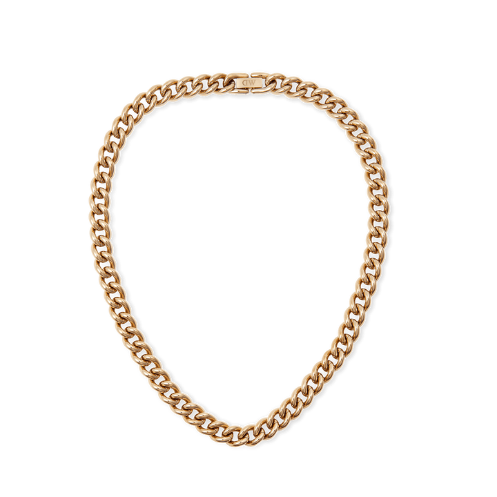 Chunky Chain Necklace Rose Gold