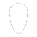 Classic Tennis Necklace Rose Gold