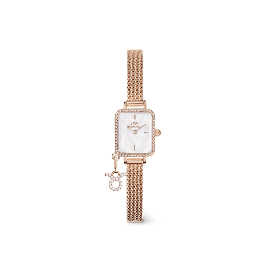 Daniel Wellington Quadro Mini Crystal Zodiac Melrose Watch