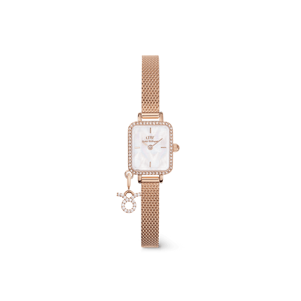 Daniel Wellington Quadro Mini Crystal Zodiac Melrose Watch