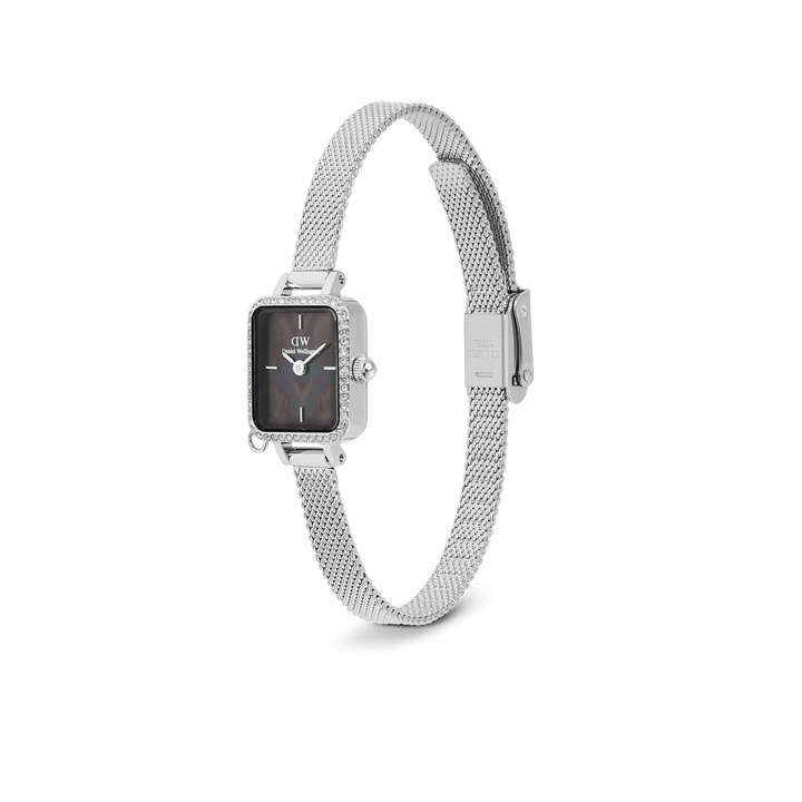 Daniel Wellington Quadro Mini Crystal Zodiac Sterling Watch