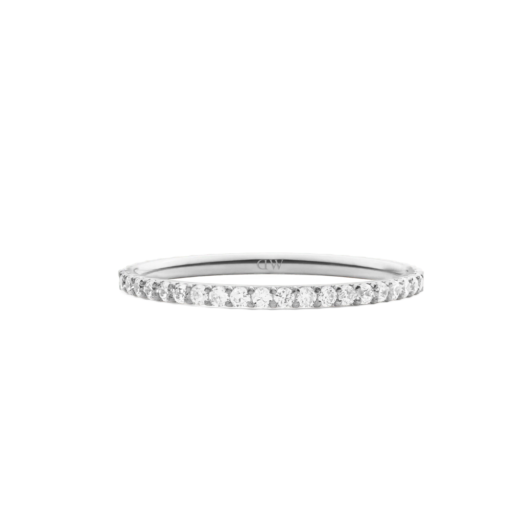 Daniel Wellington Mirelle Eternity Ring Silver 1.4 mm