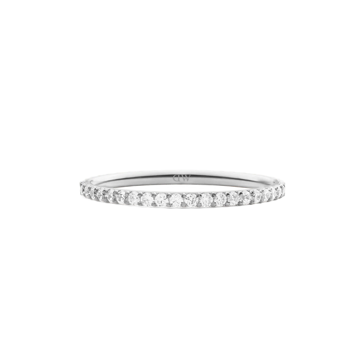 Daniel Wellington Mirelle Eternity Ring Silver 1.4 mm