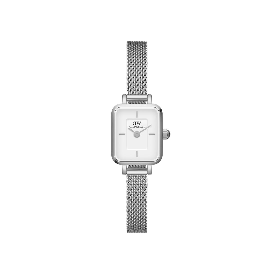 Daniel Wellington Quadro Mini 15x18 Sterling S White Watch
