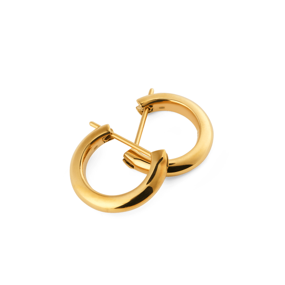 Daniel Wellington Arch Earring Gold 9mm | The Jewellery Boutique