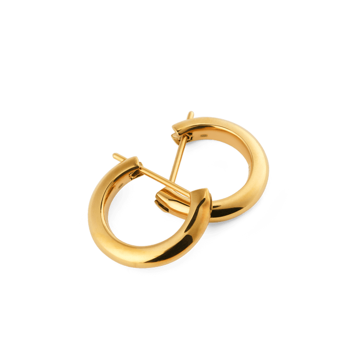 Daniel Wellington Arch Earring Gold 9mm | The Jewellery Boutique