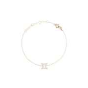 Daniel Wellington Crystal Zodiac Chain Bracelet Gold