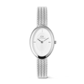 Daniel Wellington Juliette Braided Mesh White Sunray Silver