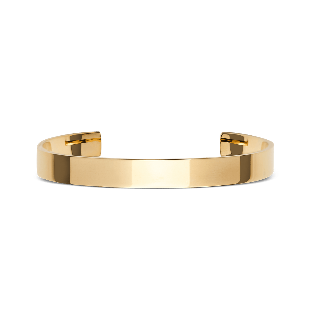 Daniel Wellington Line Cuff Polished Gold | The Jewellery Boutique