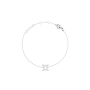 Daniel Wellington Crystal Zodiac Chain Bracelet Silver