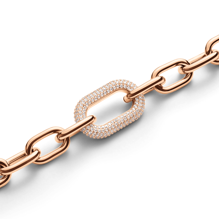 Crystal Link Necklace RG