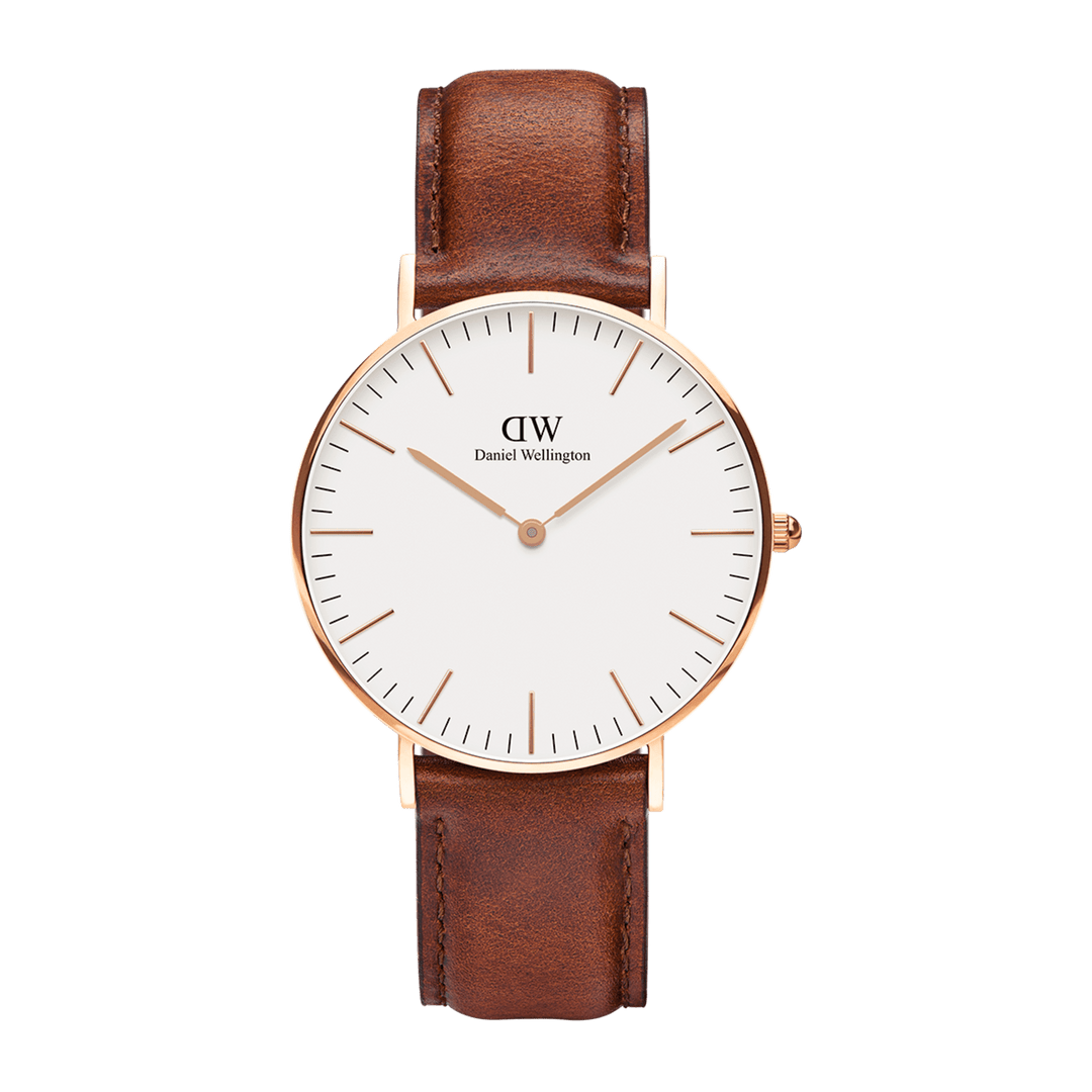 Classic 36 St Mawes Rose Gold & White Watch