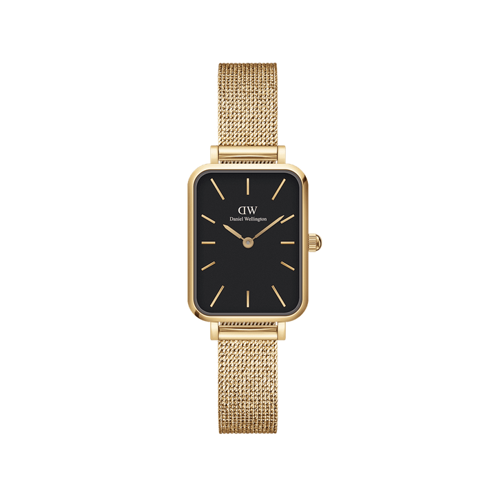 Daniel Wellington Quadro 20X26 Pressed Evergold Gold & Black Watch