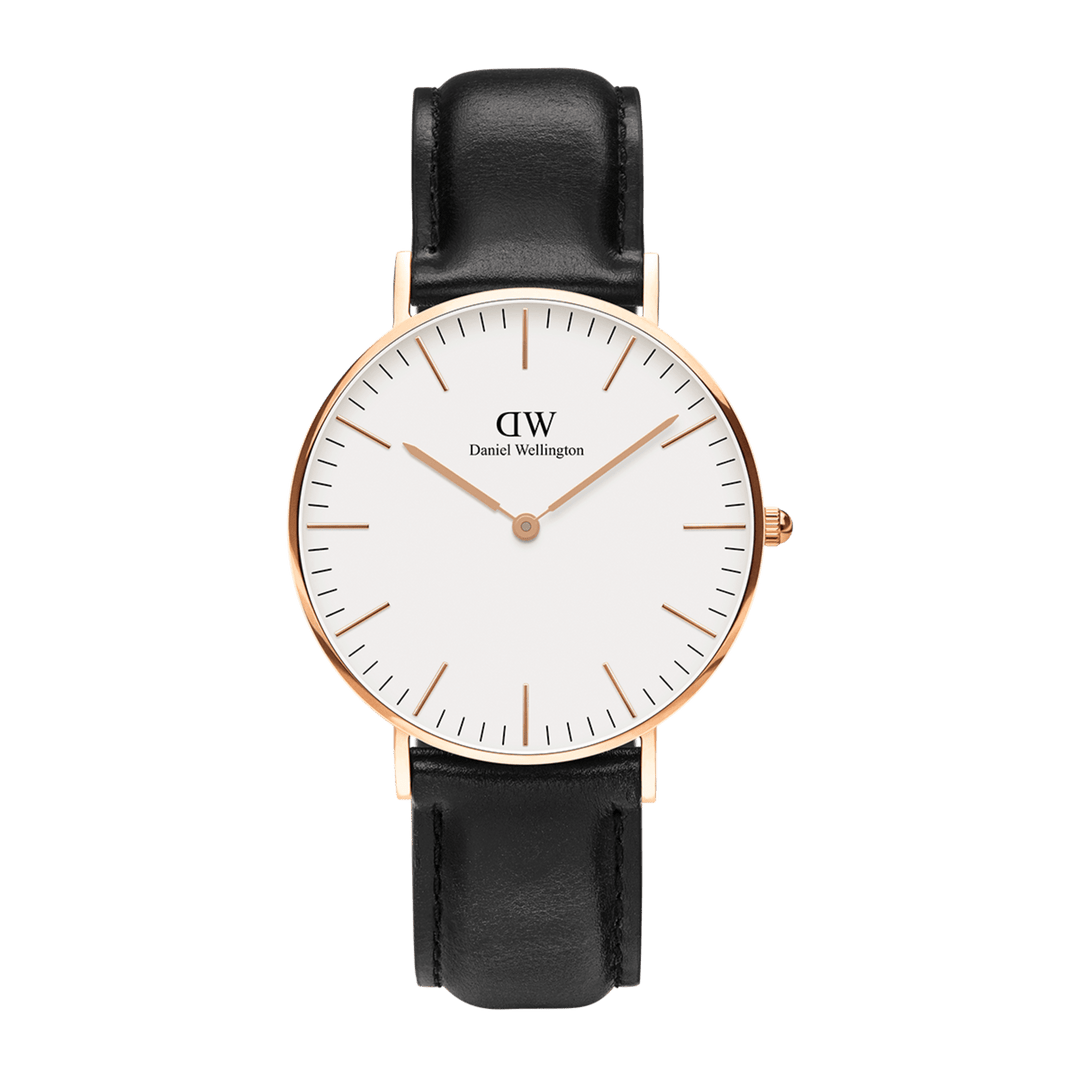 Daniel Wellington Classic 36 Sheffield Rose Gold & White Watch