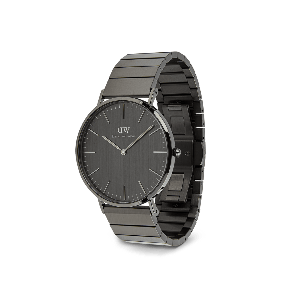 Classic Piano Link Graphite Unitone Watch