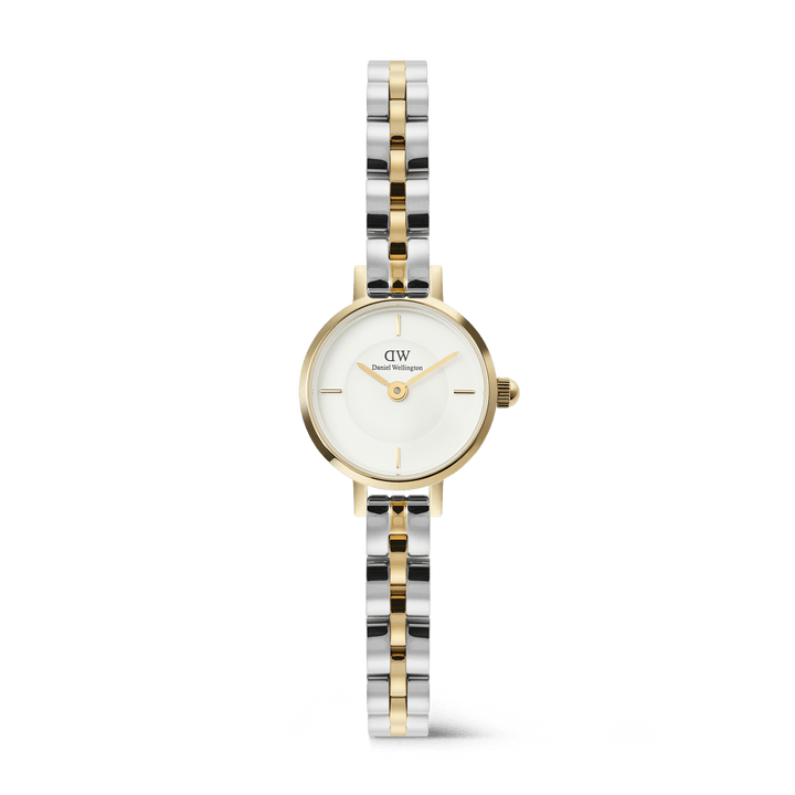 Daniel Wellington Petite Mini Arch 3-Link Two Tone Gold | The Jewellery Boutique