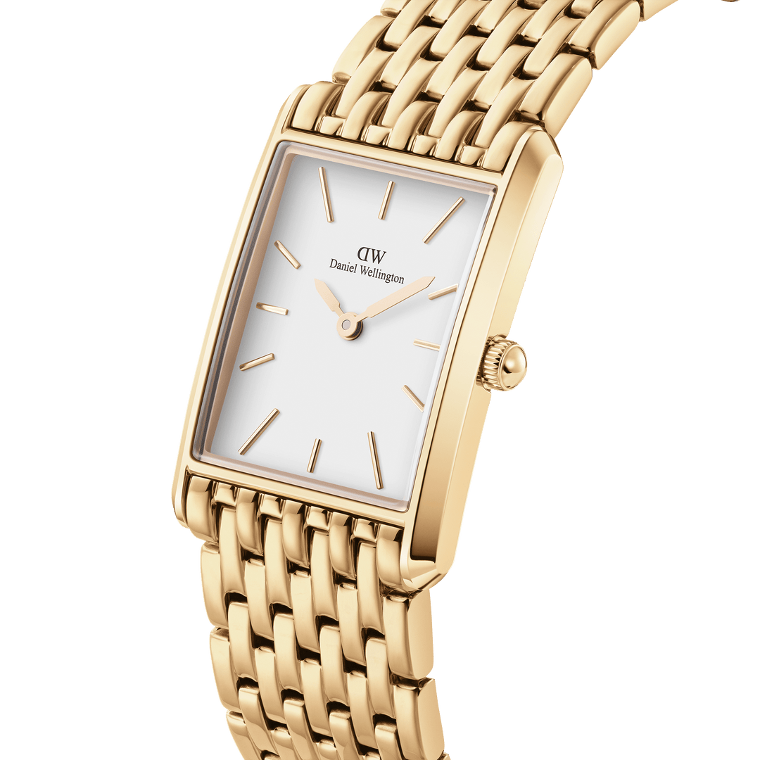 Daniel Wellington Bound 32x22 9-Link G White Watch