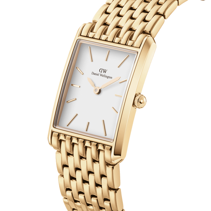 Daniel Wellington Bound 32x22 9-Link G White Watch