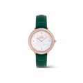 Daniel Wellington Crystalline Bezel Green Croc Rose Gold Watch