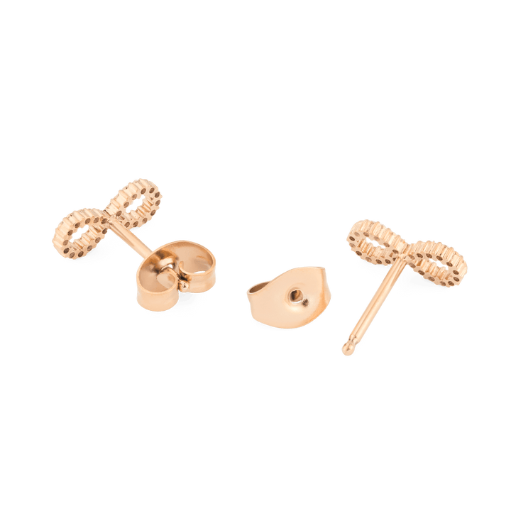 Mirelle Infinity Earring Rose Gold