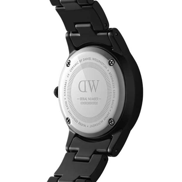 Daniel Wellington Iconic Link Ceramic 32 Black Watch